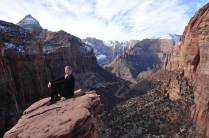 A fantástica paisagem do Zion National Park, em Utah, nos Estados Unidos